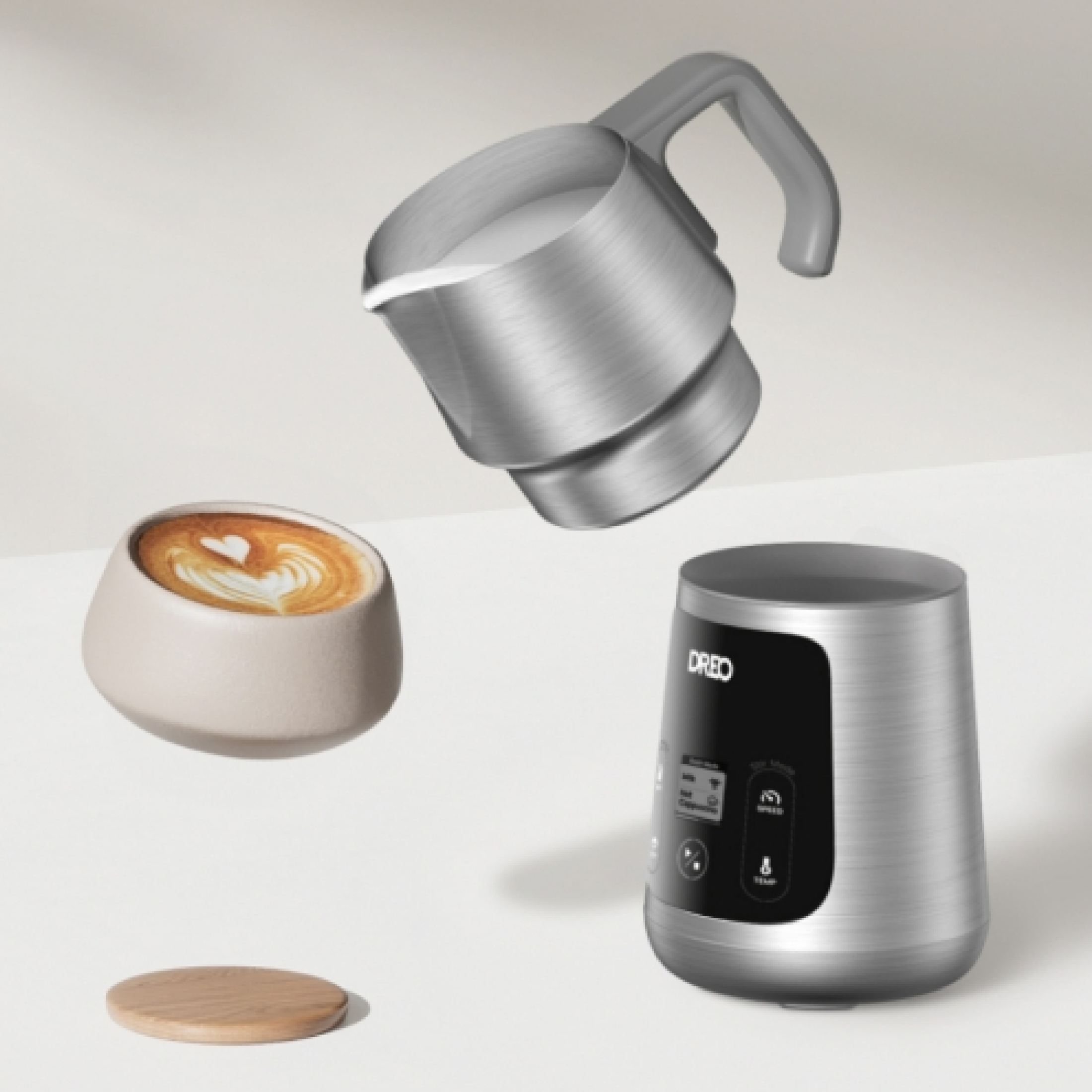 Elevating Your Coffee Ritual with the DREO BaristaMaker Milk Frother