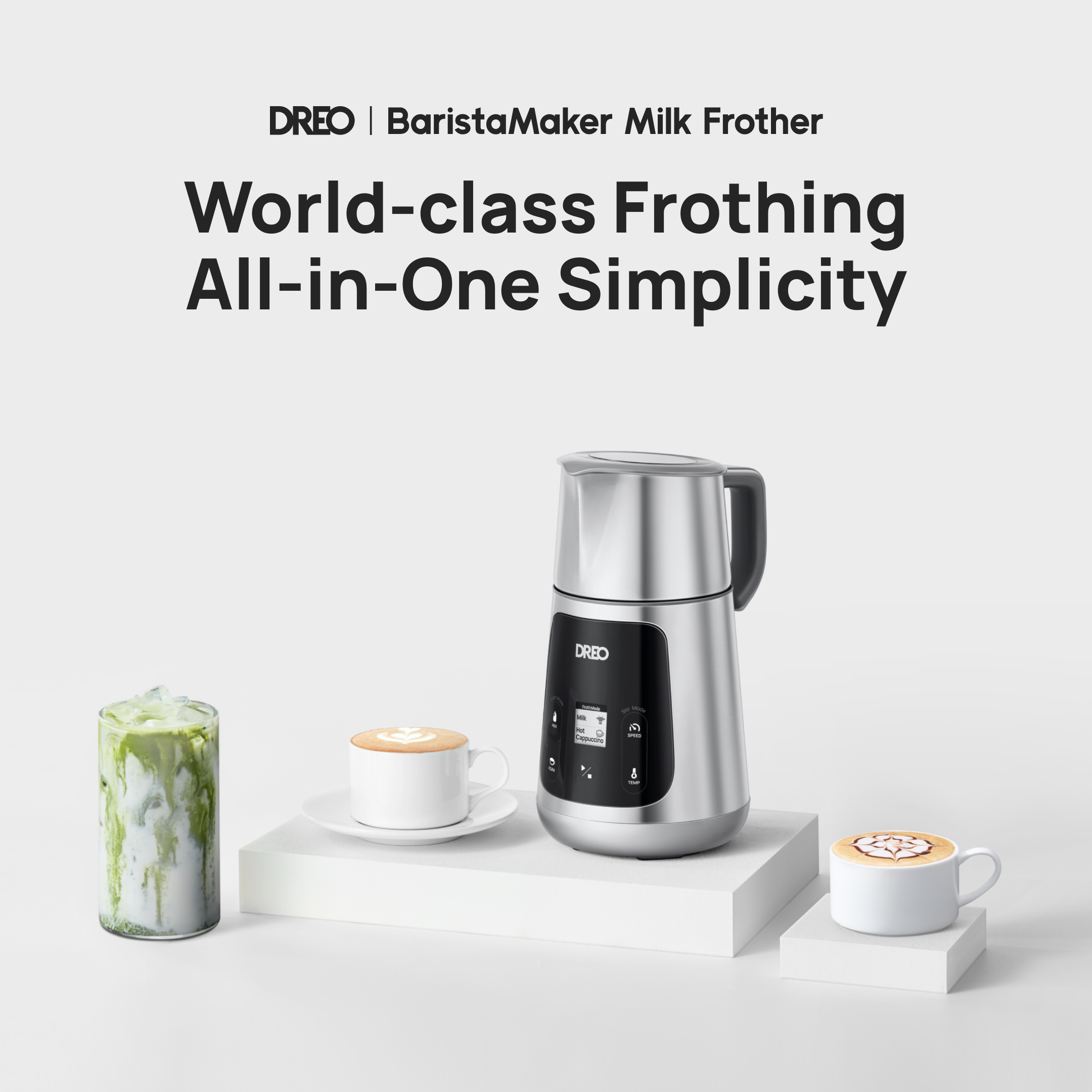 BaristaMaker Milk Frother-UK