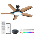 Smart Ceiling Fan CLF712S black