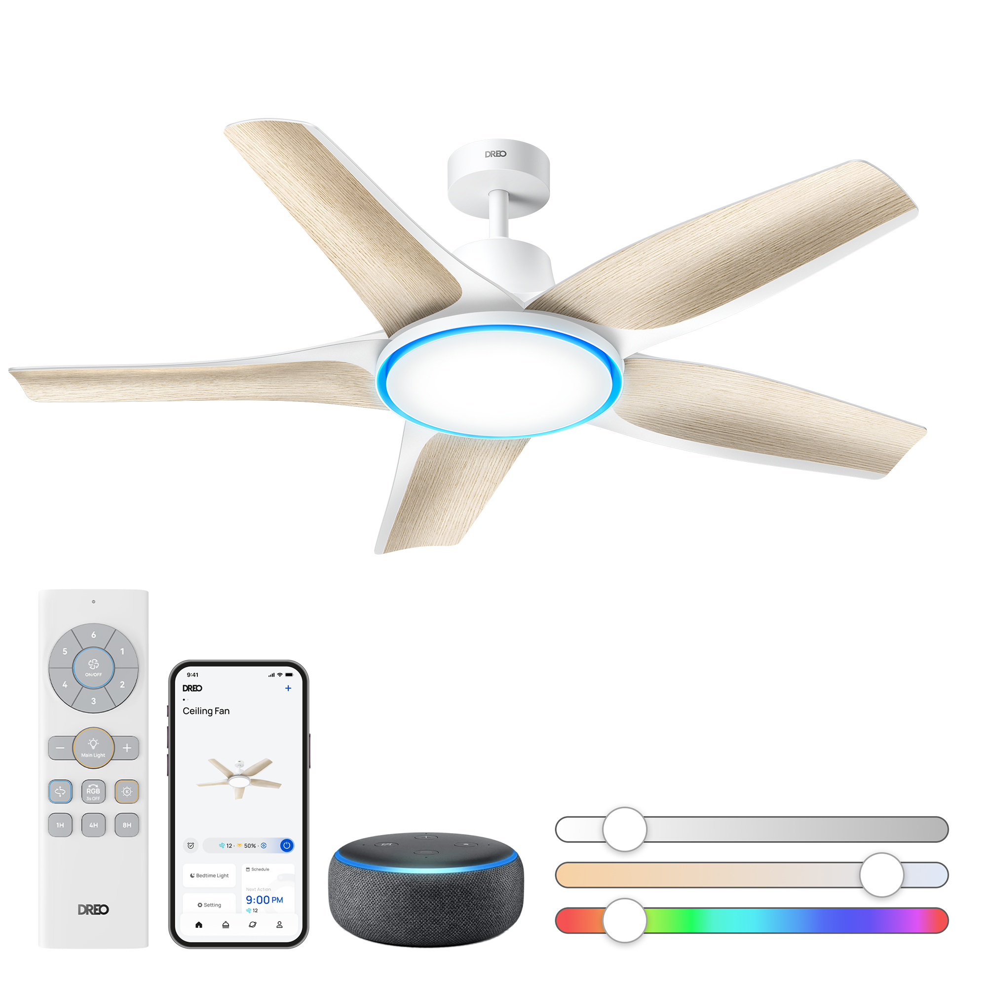 Smart Ceiling Fan CLF712S (White)