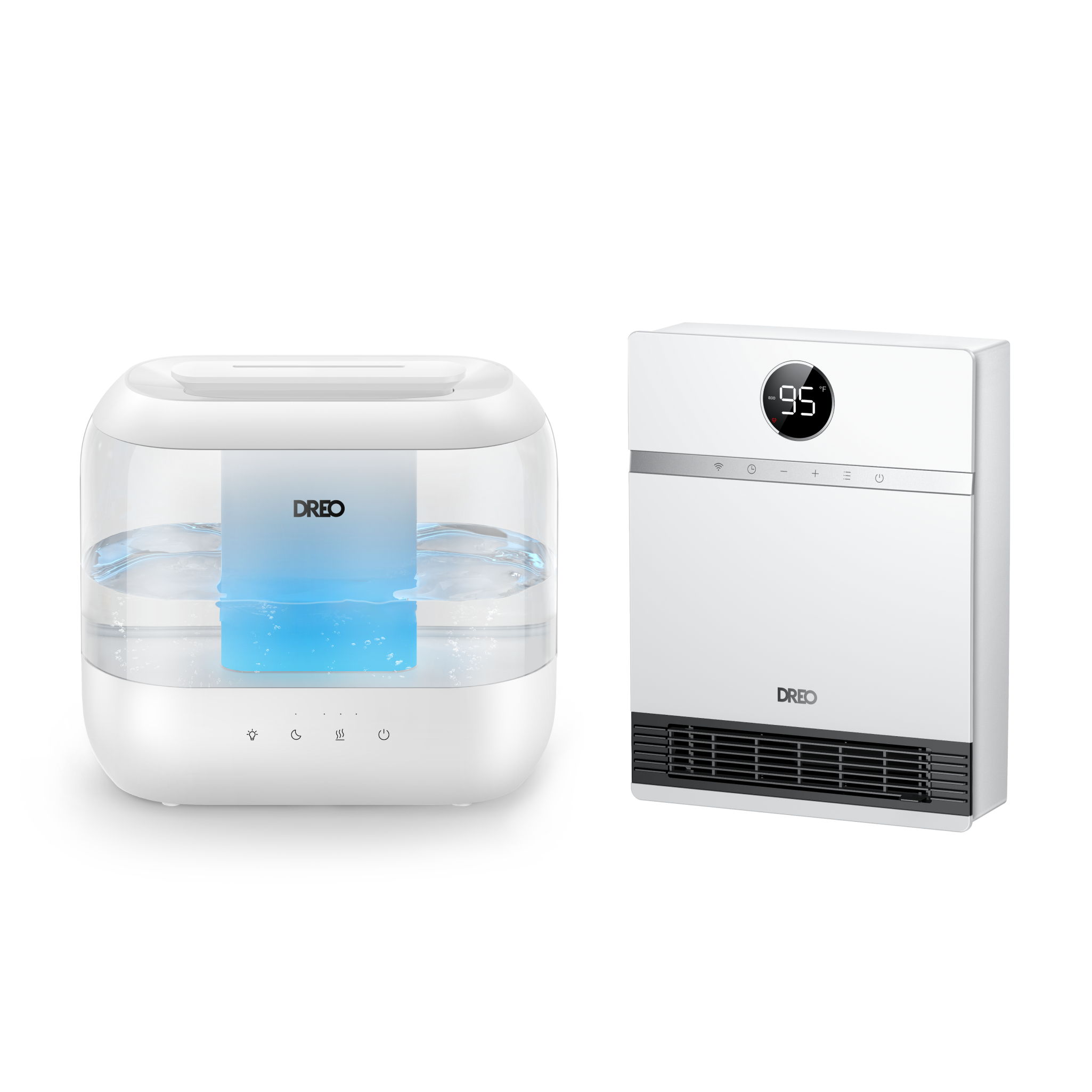 Smart Wall-mouted Heater WH517S&Humidifier HM311 4L