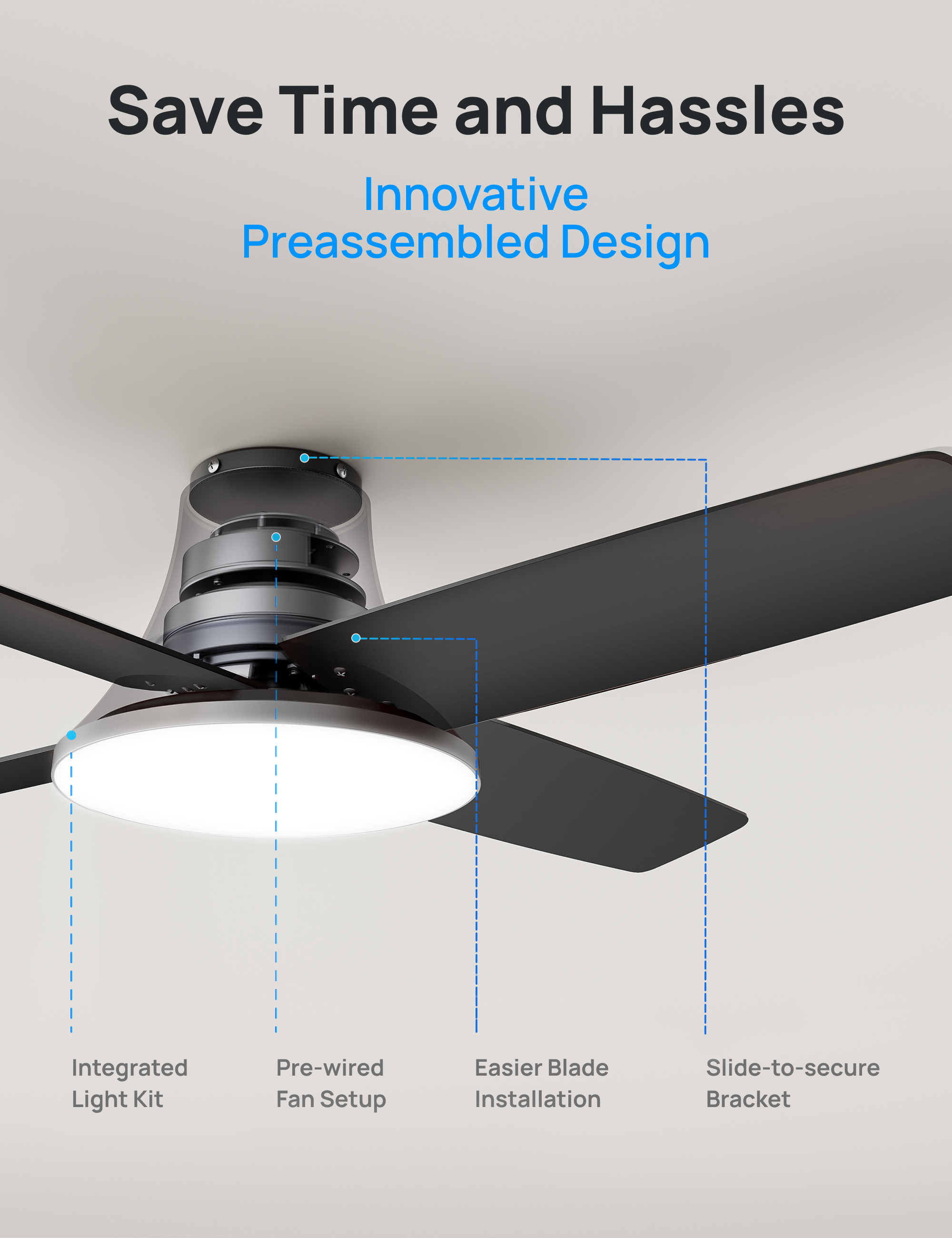 Smart Ceiling Fan CLF513S