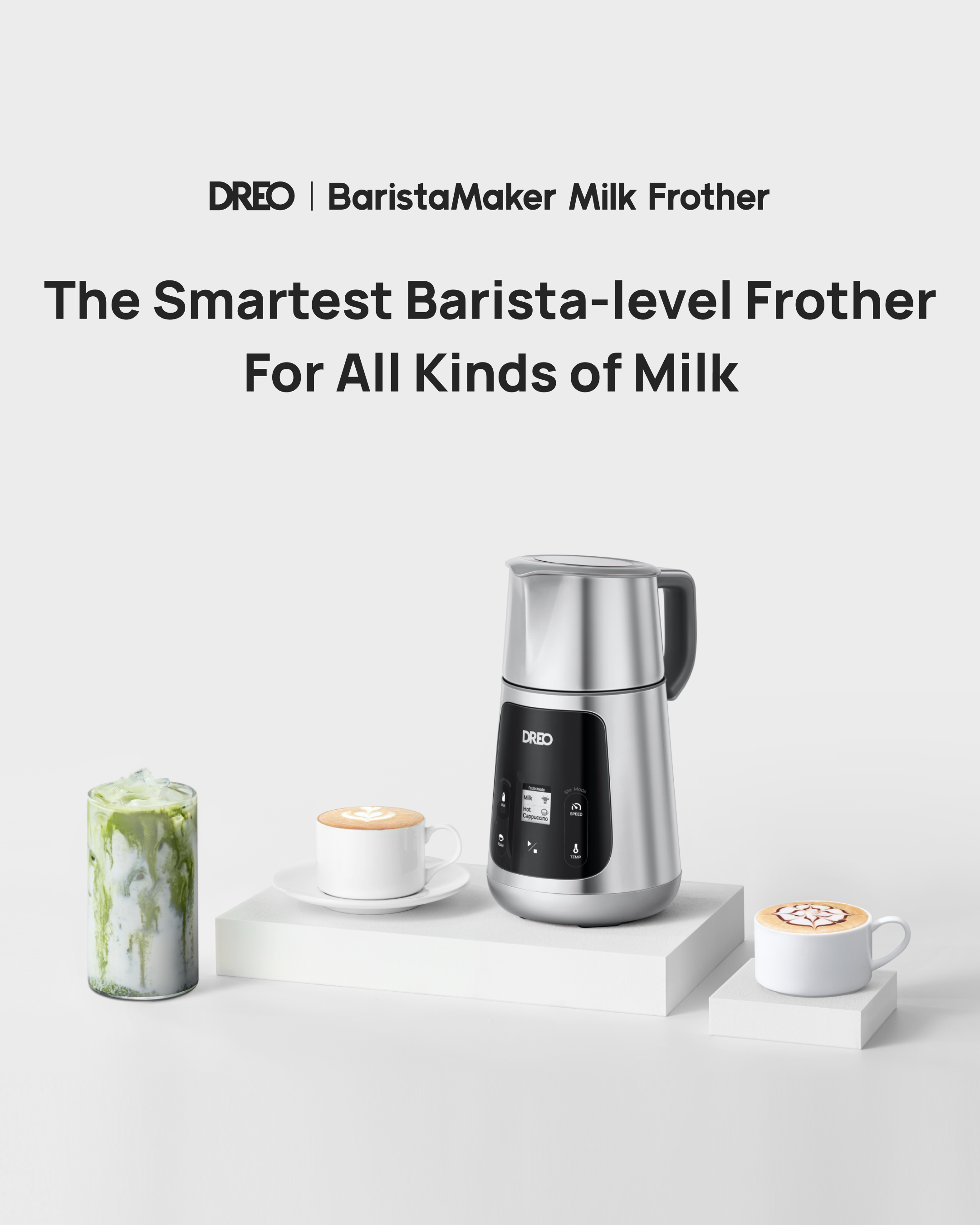 BaristaMaker Milk Frother