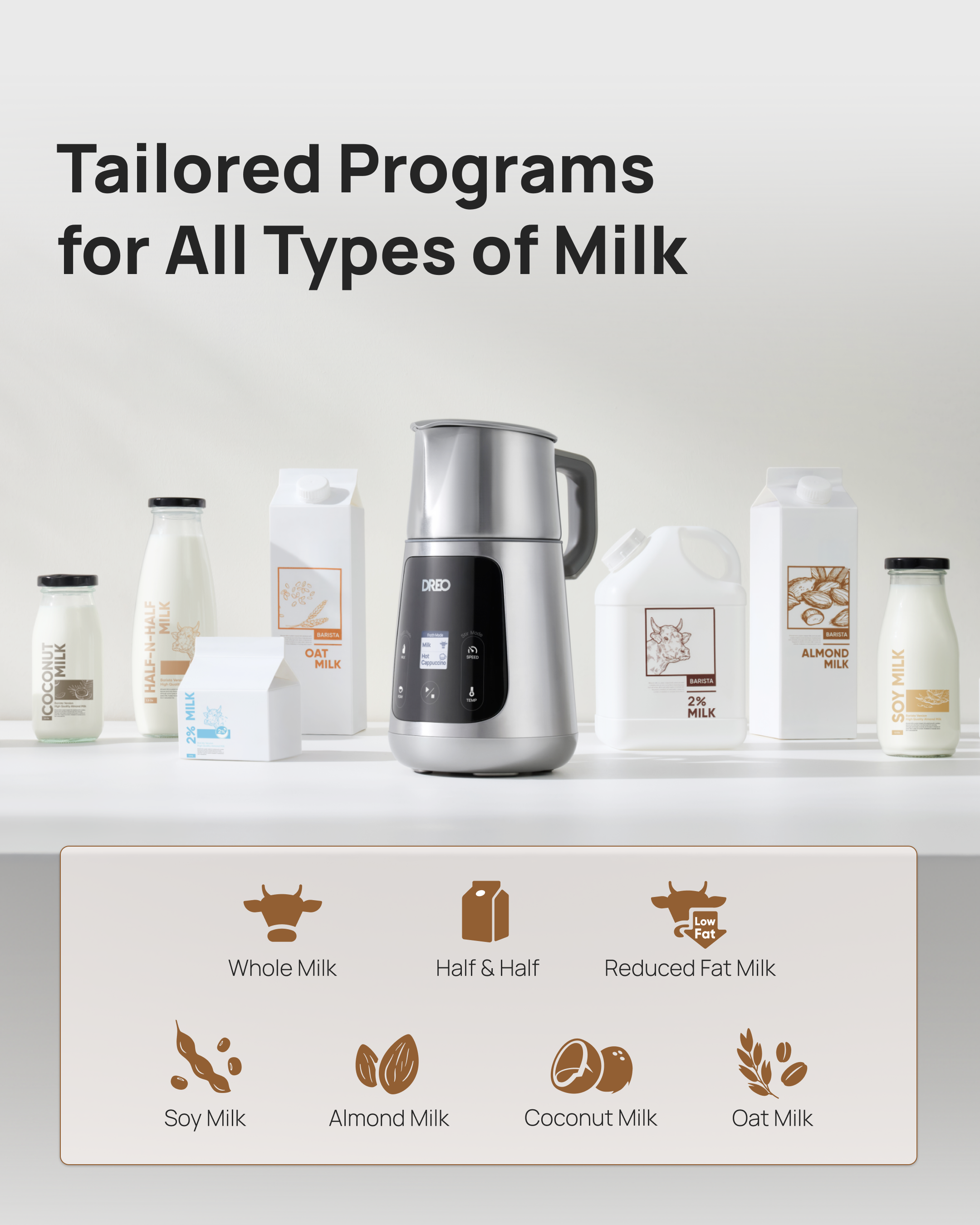 BaristaMaker Milk Frother