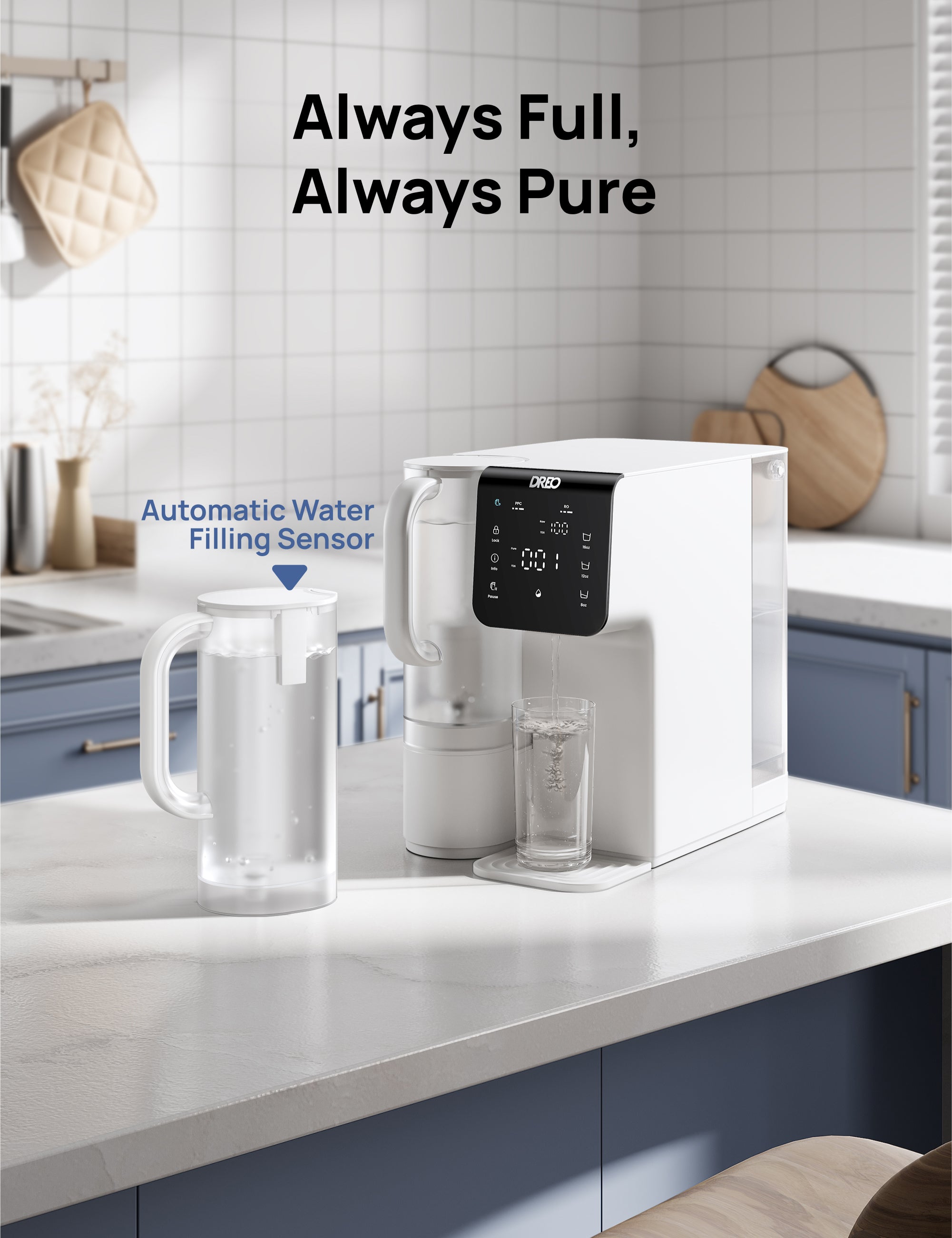 Water Filter Pitcher for Water Purifier WF511 - CA