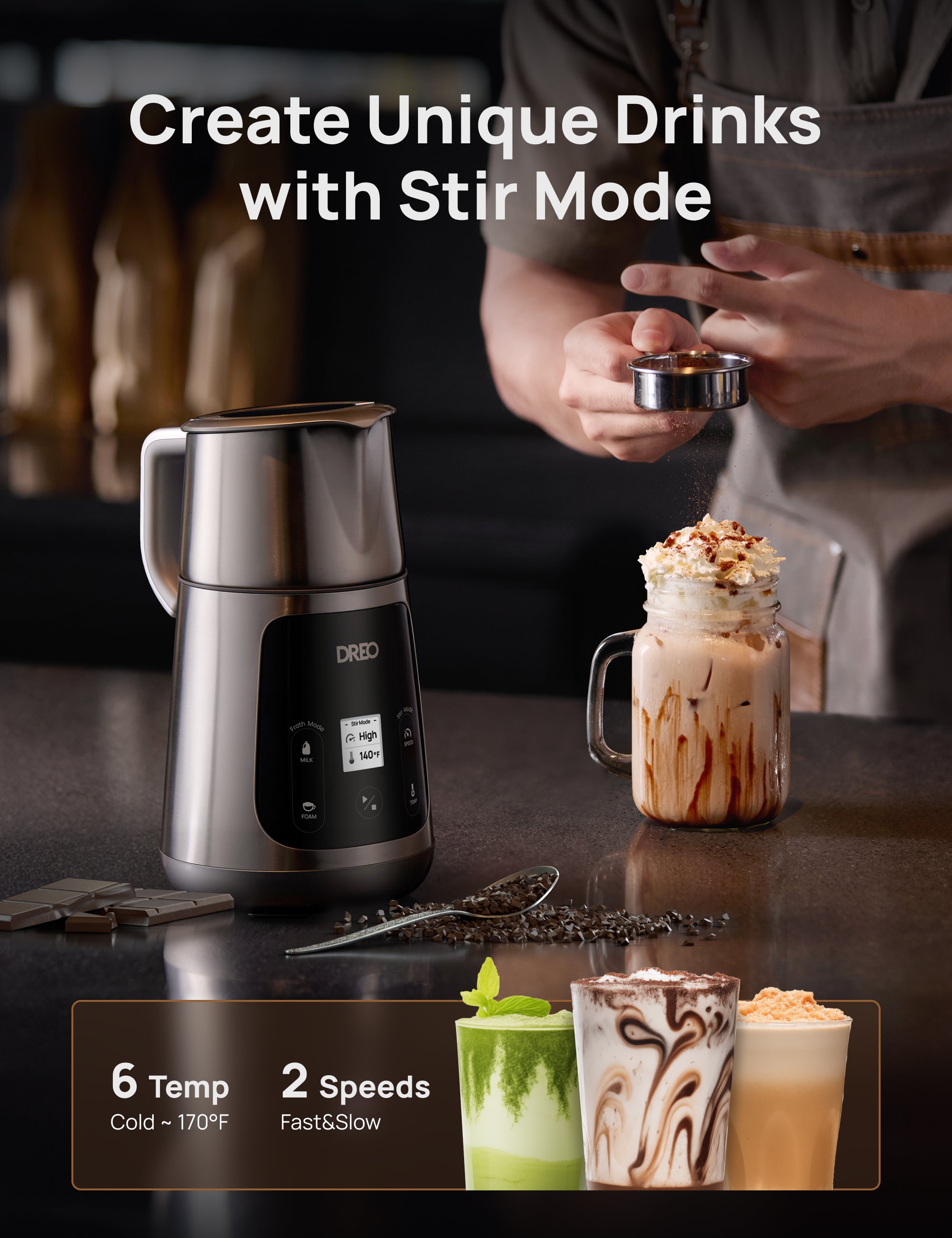 BaristaMaker Milk Frother-CA