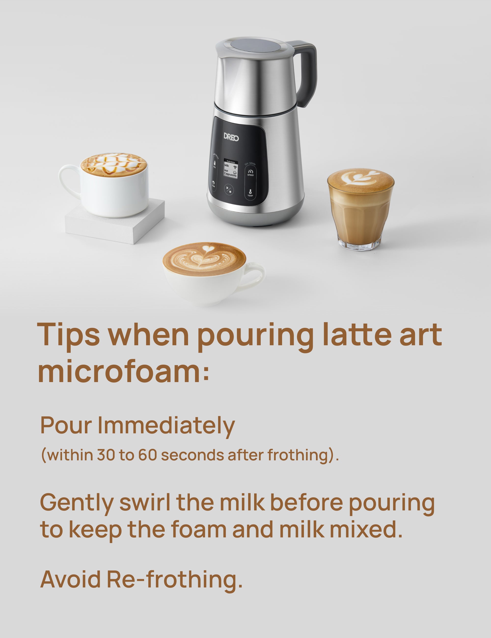 BaristaMaker Milk Frother-CA