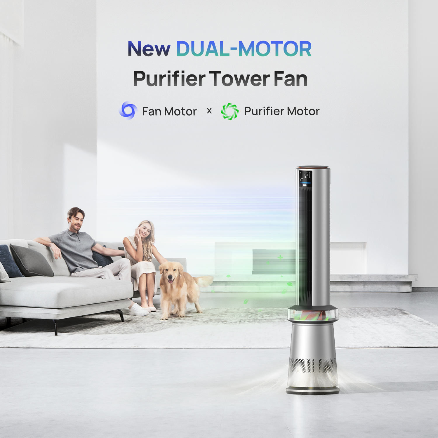 Air Purifier Tower Fan MC710S 27ft/s