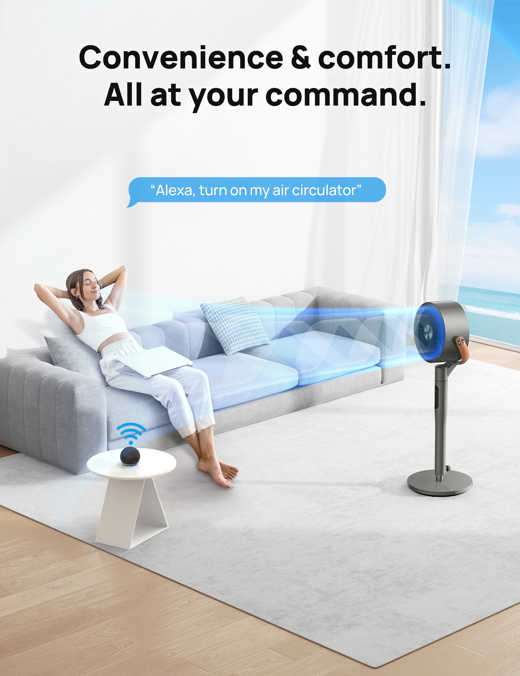 Smart Air Circulator PolyFan 513S